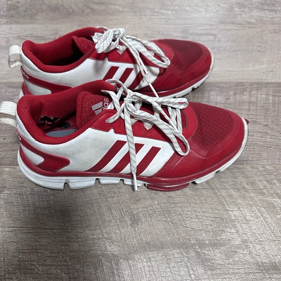 Jax State Team Issued Adidas Red + White sneakers - Picture 3 of 8